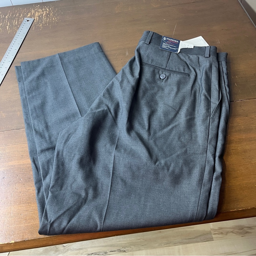 Stafford Performance Micro Twill Pants - Classic Gray